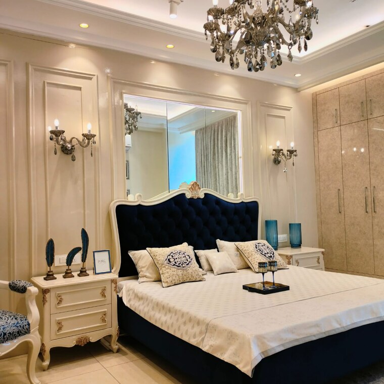 Bedroom, dhakoli village 3 Bedroom 1858 Sq.Ft. Apartment In Dhakoli Village Zirakpur 8451420