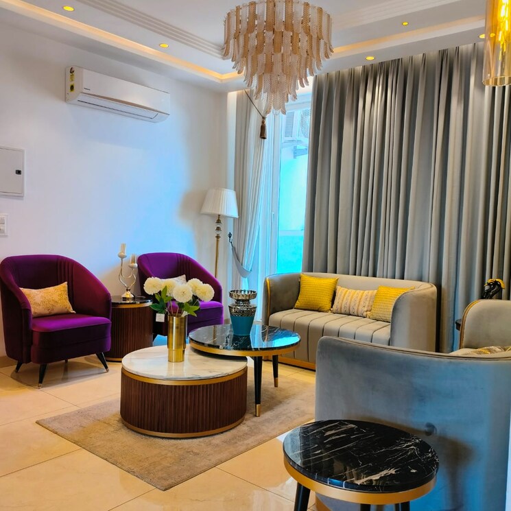 Living Room, dhakoli village 3 Bedroom 1858 Sq.Ft. Apartment In Dhakoli Village Zirakpur 8451420