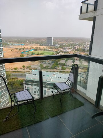 Balcony in 2 BHK Apartment at Ireo The Grand Arch, Sector 58 – for Rent