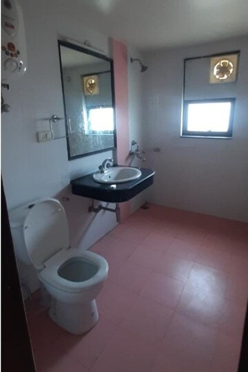 Bathroom in 4 BHK Apartment at AWHO Twin Towers PH4, Omega I Greater Noida – for Rent