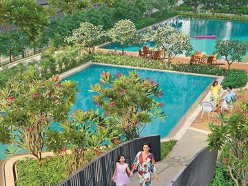 Swimming Pool in 4 BHK Apartment at Worli – for Sale