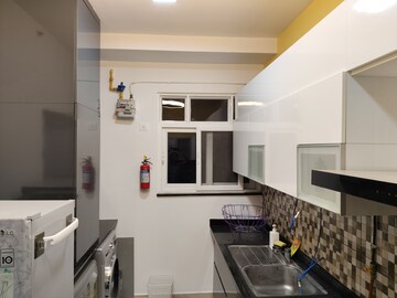 Kitchen in 2 BHK Apartment at Prestige Lakeside Habitat, Varthur – for Rent