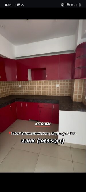 Kitchen in 2 BHK Apartment at Star Rameshwaram, Raj Nagar Extension – for Sale