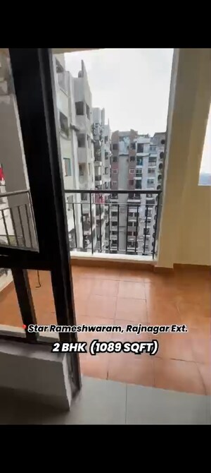Staircase in 2 BHK Apartment at Star Rameshwaram, Raj Nagar Extension – for Sale