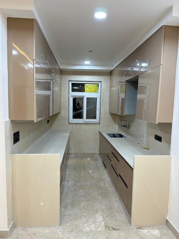 Kitchen in 3 BHK Builder Floor at Rohini Sector 8 – for Rent
