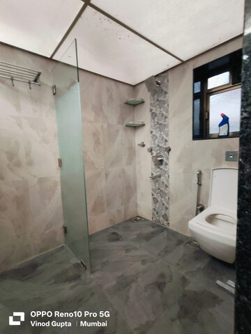 Bathroom in 2 BHK Apartment at MIG Colony, Worli – for Rent