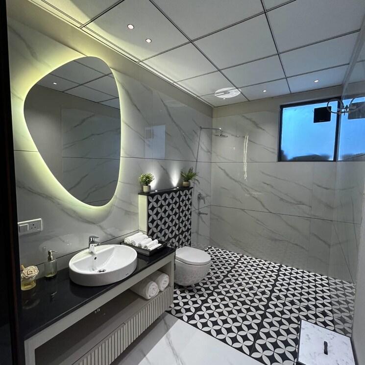 Attached Bathroom, ambala highway 3 Bedroom 2325 Sq.Ft. Apartment In Ambala Highway Zirakpur 8451656