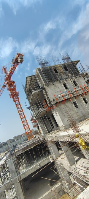 Living Room in 4 BHK Apartment at Irish Platinum, Sector 10 Greater Noida – for Sale