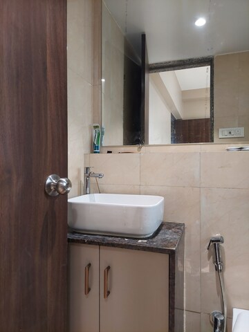 Bathroom in 2 BHK Apartment at Mayfair Housing Akshay, Andheri West – for Rent