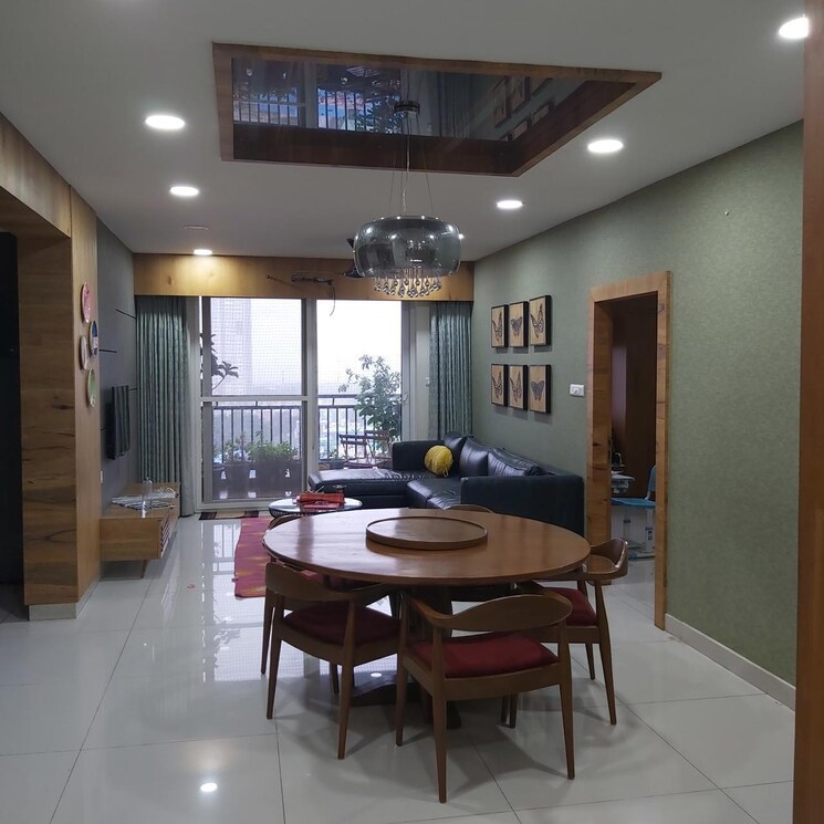 Living Room, ashoka-liviano 3 Bedroom 1905 Sq.Ft. Apartment In Nanakramguda Hyderabad 8451790