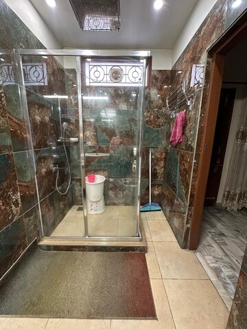 Attached Bathroom in 2 BHK Apartment at Golden Sand Apartments, Dhakoli Village – for Rent