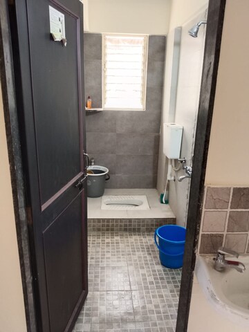 Bathroom in 1 RK Apartment at Durga Apartments Balaji Nagar, Balaji Nagar – for Rent