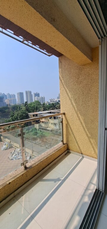 Balcony in 1 BHK Apartment at Vipul Mahavir Sapphire, Ghansoli – for Sale