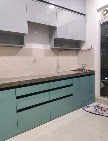 Kitchen in 2 BHK Apartment at Piramal Vaikunth, Balkum Pada – for Rent