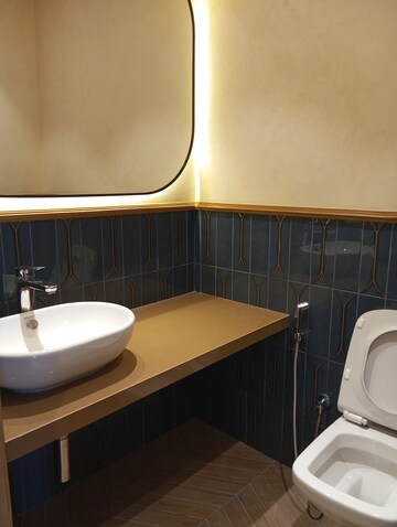 Bathroom in 3 BHK Apartment at Bandra West – for Rent