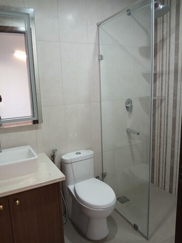 Bathroom in 3 BHK Apartment at Central Park Flower Valley Aqua Front Towers, Sohna Sector 33 – for Sale