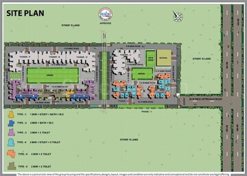 3 BHK Apartment For Sale in Land Craft Metro Homes Phase 4, Basantpur Saitli