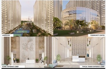 Living Room in 3.5 BHK Apartment at Tech Zone 4 Greater Noida – for Sale