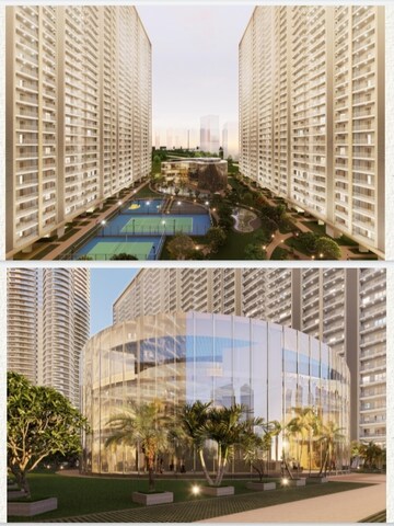 Living Room in 4 BHK Apartment at Tech Zone 4 Greater Noida – for Sale