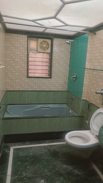 Bathroom in 1 BHK Apartment at Ahimsa Marg, Malad West – for Rent