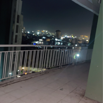 Balcony in 4 BHK Apartment at Omaxe NRI City Center, Omega Ii Greater Noida – for Rent