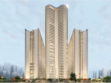 Living Room in 4 BHK Apartment at Tech Zone 4 Greater Noida – for Sale