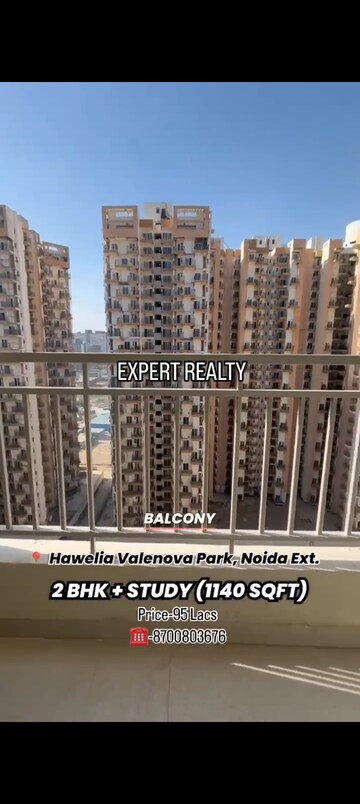 Living Room in 2.5 BHK Apartment at Hawelia Valenova Park, Tech Zone 4 Greater Noida – for Sale