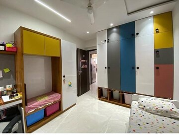 Bedroom in 3 BHK Apartment at Lucent Fressia Ranibello, Malad East – for Rent