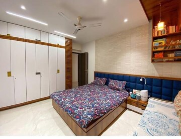 Bedroom in 3 BHK Apartment at Lucent Fressia Ranibello, Malad East – for Rent