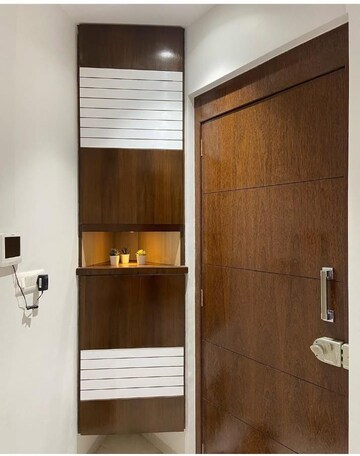 Floor Plan in 3 BHK Apartment at Lucent Fressia Ranibello, Malad East – for Rent