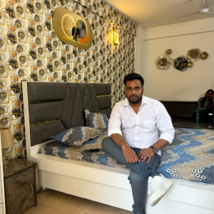 Bedroom in Studio Builder Floor at Radhey Krishna Orchid, Sector 101 – for Sale