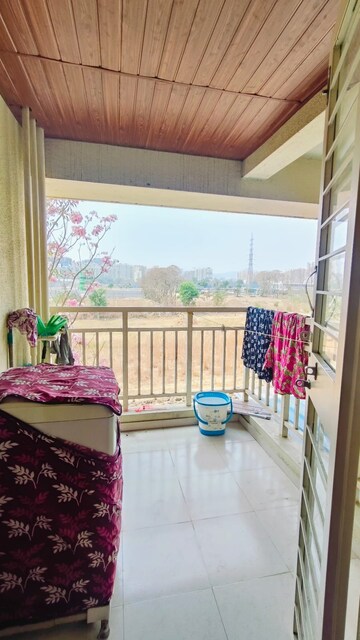 Balcony in 2 BHK Apartment at Anant Prayag Landbreeze, Punawale – for Rent