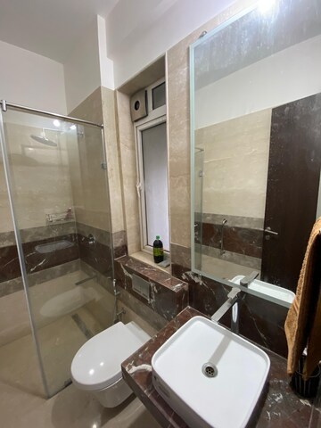 Building Lobby in 3 BHK Apartment at Lotus Sky Garden, Malad West – for Rent