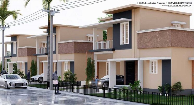 Living Room, chandranagar 3 Bedroom 1500 Sq.Ft. Villa In Chandranagar Palakkad 8452181