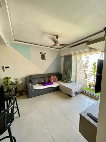 Building Lobby in 2 BHK Apartment at Aspen Park, Goregaon East – for Rent