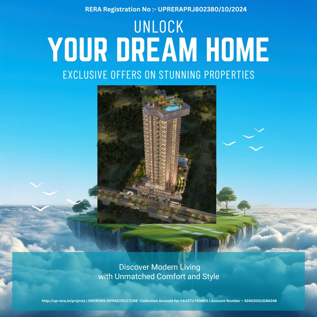 3 BHK + Pooja Room,Servant Room,Study Room,Extra Room Apartment For Sale in Envyrons Vaastu Homes