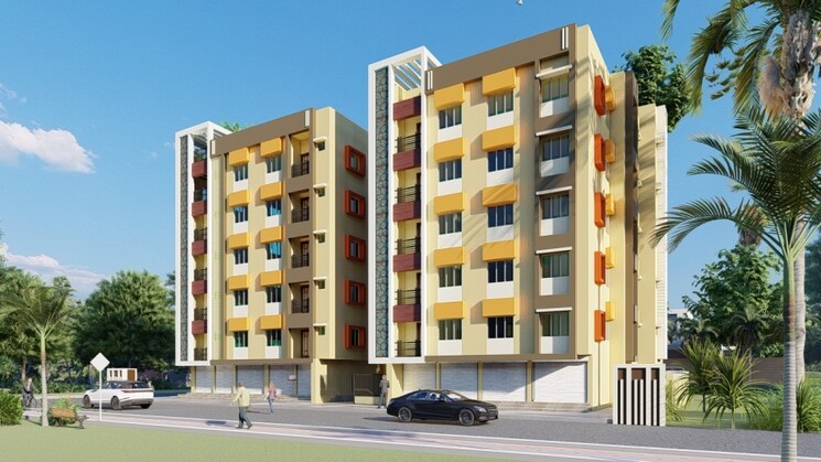 Living Room, tangra 2 Bedroom 550 Sq.Ft. Apartment In Tangra Kolkata 8452230