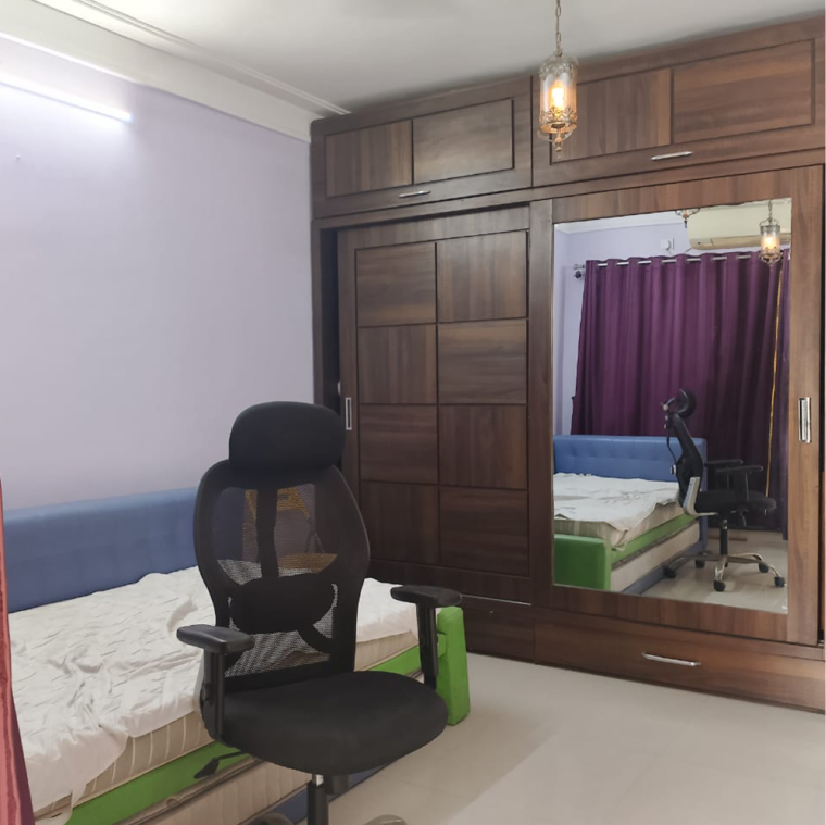 Master Bedroom, pratik-gems 3 Bedroom 1307 Sq.Ft. Apartment In Kamothe Sector 35 Navi Mumbai 8452311