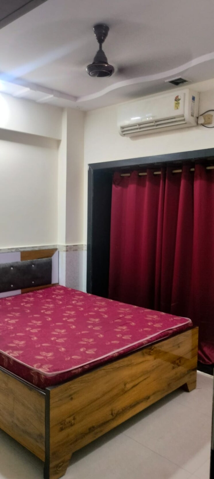 Master Bedroom, beena-apartment-chs 1.5 Bedroom 700 Sq.Ft. Apartment In Kopar Khairane Navi Mumbai 8452337