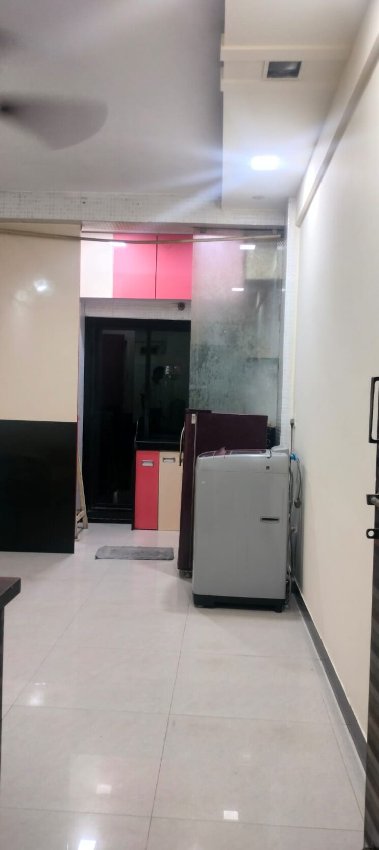 Living Room, beena-apartment-chs 1.5 Bedroom 700 Sq.Ft. Apartment In Kopar Khairane Navi Mumbai 8452337