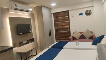 Floor Plan in Studio Apartment at Okay Plus Solitaire Suites, Ramnagariya – for Rent