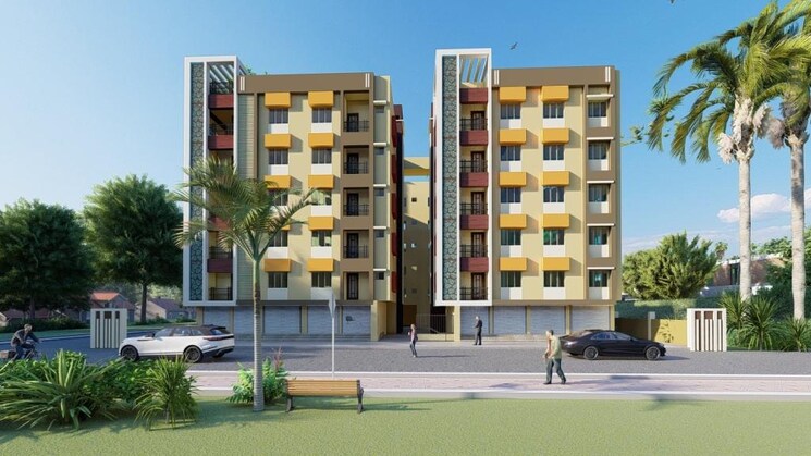 Exterior View, south dum dum 3 Bedroom 963 Sq.Ft. Apartment In South Dum Dum Kolkata 8452339