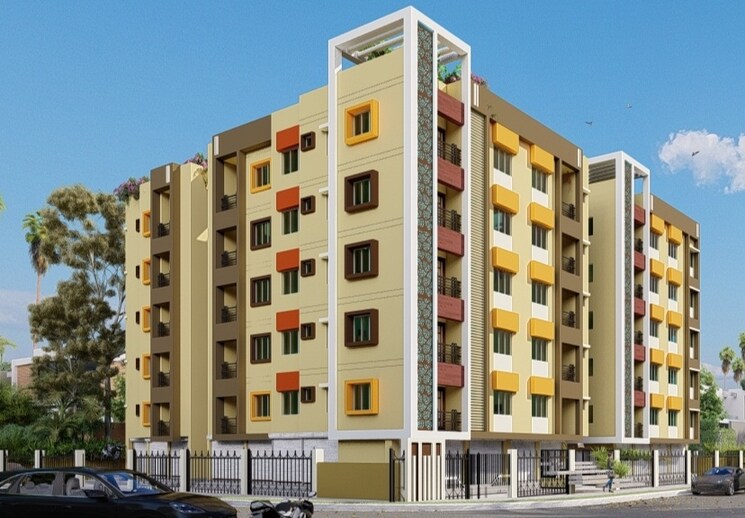 Exterior View, south dum dum 3 Bedroom 963 Sq.Ft. Apartment In South Dum Dum Kolkata 8452339