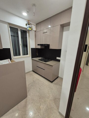 Kitchen in 1 BHK Apartment at Aurum Q Residences, Ghansoli – for Rent