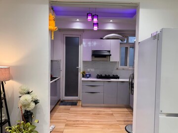 Floor Plan in 2 BHK Builder Floor at SSG Yash Apartment 3, Sector 12a – for Rent