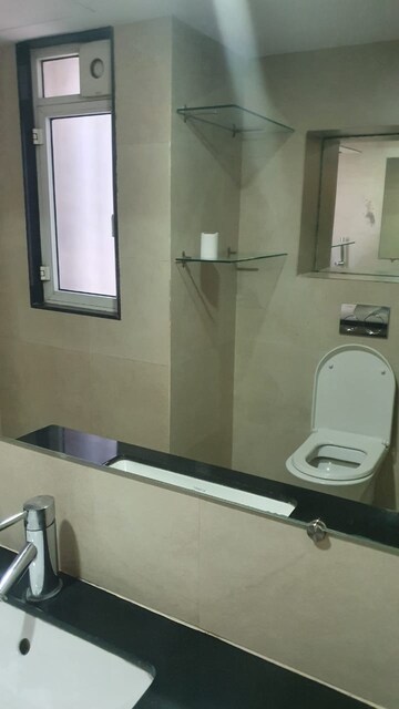 Bathroom in 1 BHK Apartment at Lodha Belmondo, Gahunje – for Rent