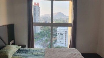 Master Bedroom in 1 BHK Apartment at Lodha Belmondo, Gahunje – for Rent
