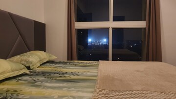 Master Bedroom in 1 BHK Apartment at Lodha Belmondo, Gahunje – for Rent