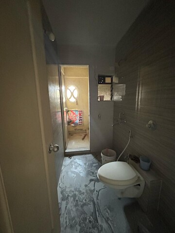 Bathroom in 1 BHK Apartment at Raunak Bliss, Ghodbunder Road – for Sale