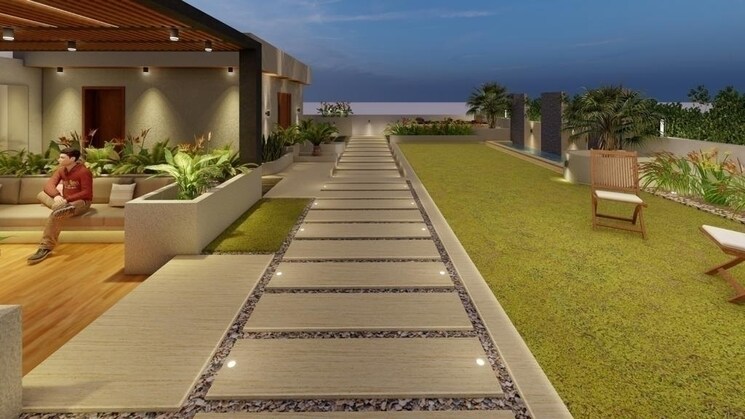 Terrace, igi airport area 4 Bedroom 1800 Sq.Ft. Apartment In Igi Airport Area Delhi 8452466